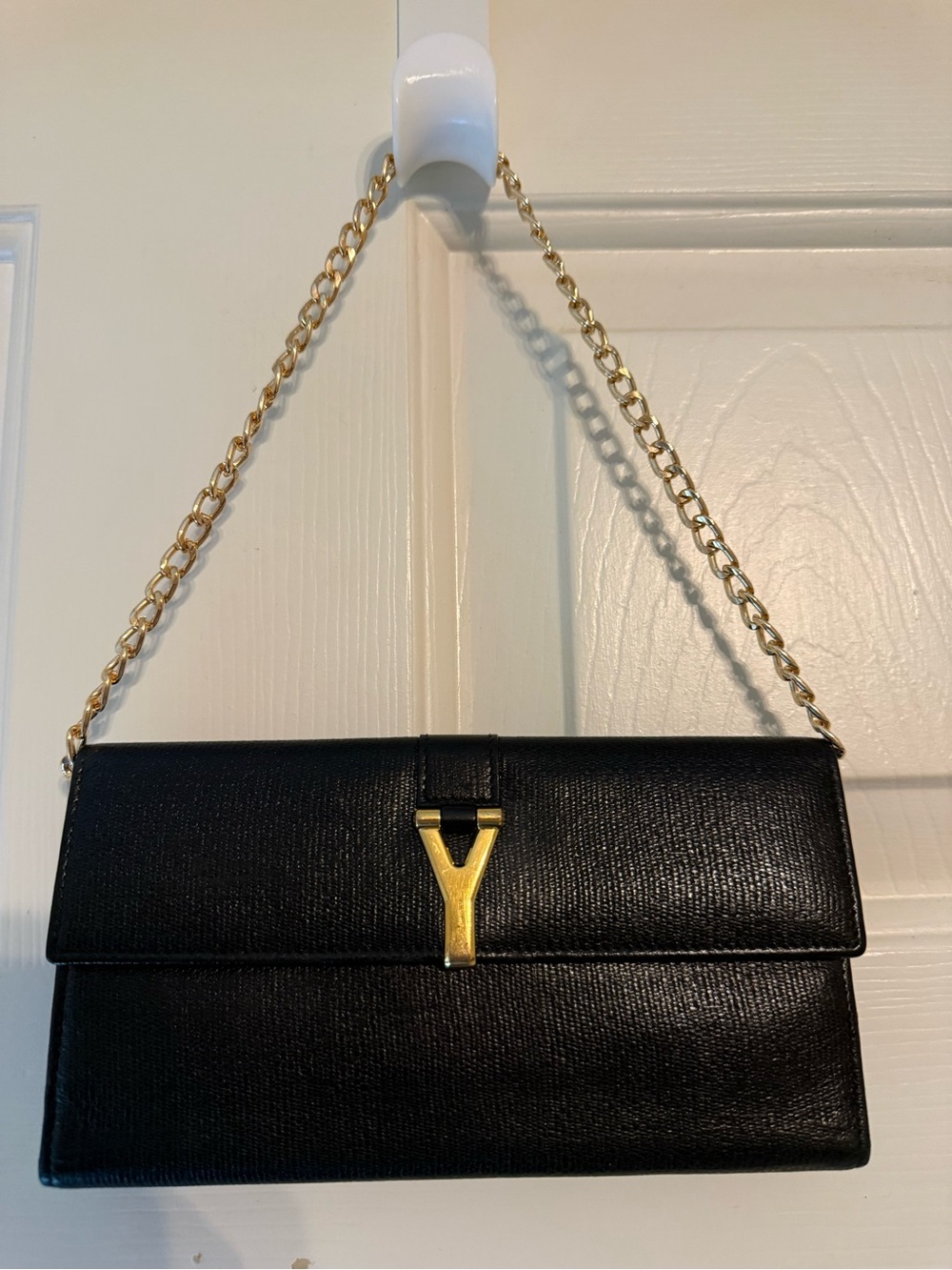 Saint Laurent Y-Ligne Flap Continental Wallet
